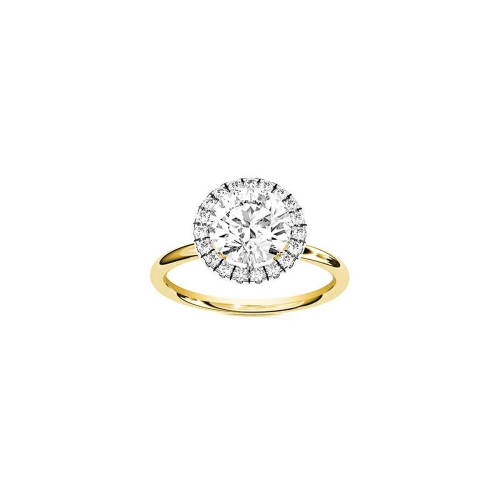 Amairah 14K 2.00 Ct. Tw. Lab-Grown Diamond Engagement Ring, Yellow